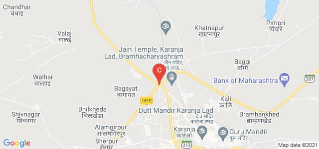 Karanja Lad, Damini Nagar, Karanja, Washim, Maharashtra 444105