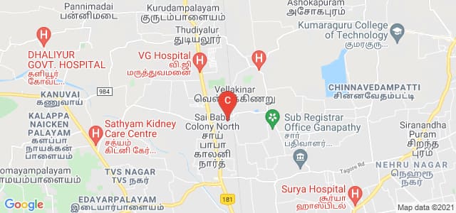 Kongunadu Arts and Science College, Post, GN Mills, Coimbatore, Tamil Nadu, India