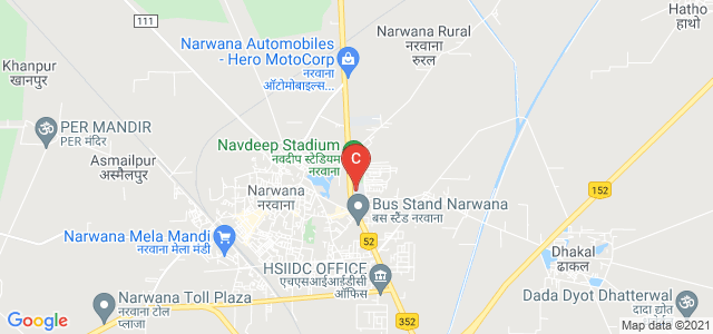 K M Govt College Narwana, Dharam Singh Colony, Narwana, Haryana, India