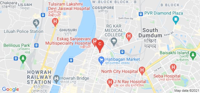 Maharani Kasiswari College, Ramakanta Bose Street, Bidhan Sarani, Shyam Bazar, Kolkata, West Bengal, India