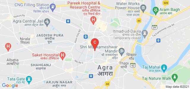 Agra College, Mahatma Gandhi Road, Raja Mandi, Mantola, Agra, Uttar Pradesh, India