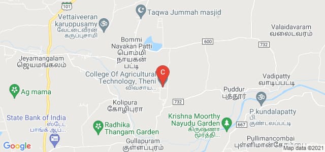 College Of Agricultural Technology, Theni, Theni, Tamil Nadu, India