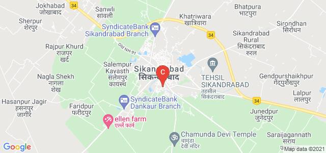 Shiv Mandir Chhuttan Lal Kaka Girls Degree College, Teacher Colony, Sikandrabad, Uttar Pradesh, India