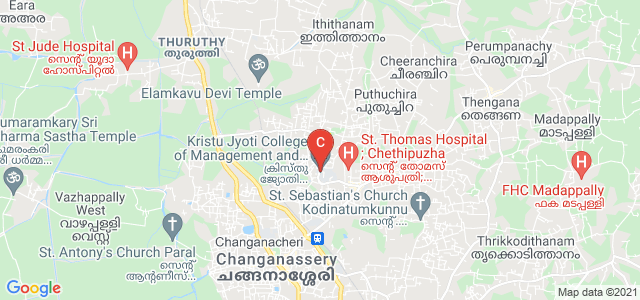 Kristu Jyoti College of Management and Technology, Chethipuzha Kadavu, Changanassery, Kottayam, Kerala, India