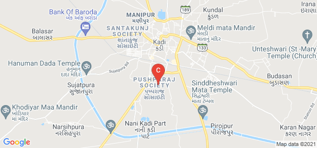 SHREE VASUDEVBHAI AND KANTIBHAI PATEL INSTITUTE OF ENGINEERING, Kadi-Kalyanpura Road, Alaknanda Society, Sant Ram City, Kadi, Mehsana, Gujarat, India
