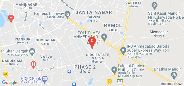Indo German Tool Room, Industries Road, Phase 4, GIDC Vatwa, Ahmedabad, Gujarat, India