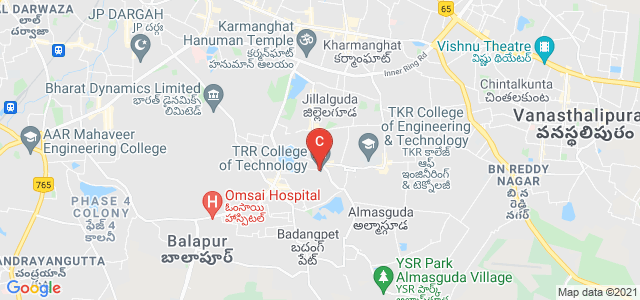 T. R. R. College of Technology, Pragathi Colony, Meerpet, Hyderabad, Telangana, India