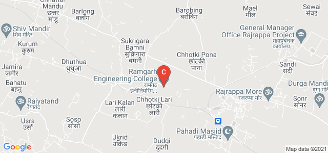 Ramgarh Engineering College, Murubanda, Ramgarh, Jharkhand, India