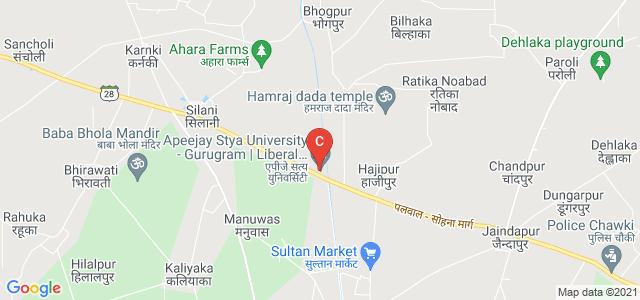 Apeejay Stya University - Gurugram, Sohna - Palwal Road, Haryana, India