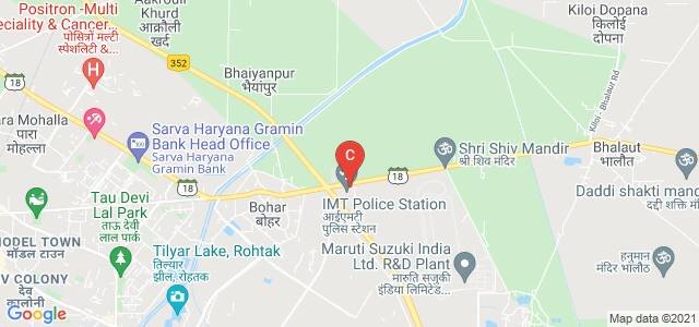MR DAV INSTITUTE OF MANAGEMENT STUDIES, State Highway 18, Rohtak, Haryana, India