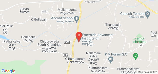 Emeralds Advanced Institute of Management Studies(EAIMS), Ramachandrapuram - Pudi Rd, Kodandaramapuram, Tirupati, Andhra Pradesh, India