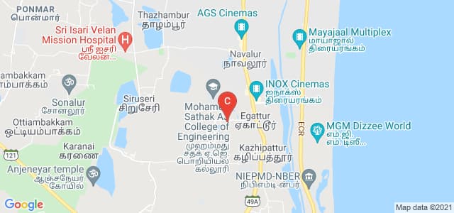 Chennai Mathematical Institute, Siruseri, Tamil Nadu, India