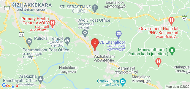 Viswajyothi College of Engineering and Technology, PO, Muvattupuzha, Ernakulam, Kerala, India