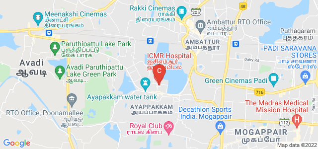 National Institute of Epidemiology, TNHB Colony, Annanur, Ambattur, Chennai, Tamil Nadu, India