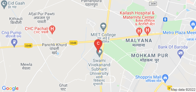 Bhikaji Cama Subharti Institute of Hotel Management , Meerut, Meerut Bypass Road, Meerut, Uttar Pradesh, India