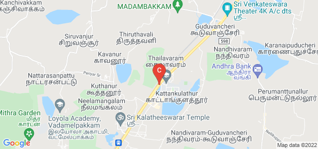 Chennai - Theni Highway, Potheri, Madambakkam, Kattankulathur, Tamil Nadu, India
