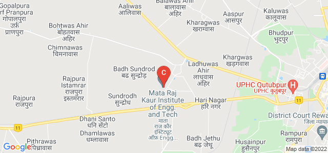 Mata Raj Kaur Institute of Engg. and Tech., Maha Kharia, Haryana, India