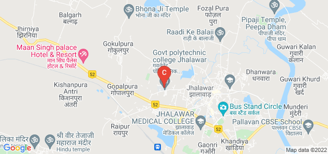 Government Polytechnic College, Jhalawar, Industrial Area, Jhalawar, Rajasthan, India