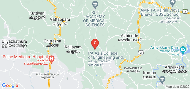 P.A Aziz College of Engineering and Technology, P.O, Green Hills, Thiruvananthapuram, Kerala, India