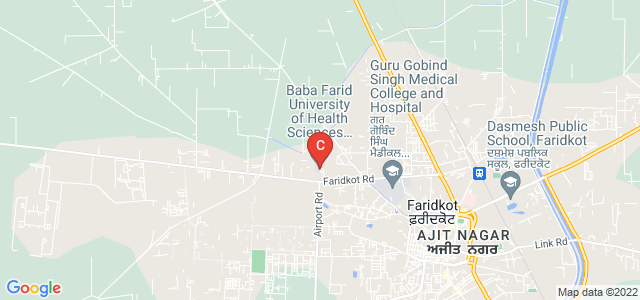 Baba Farid University of Health Sciences, Society Nagar, Faridkot, Punjab, India