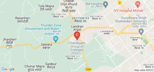 Chandigarh Group of Colleges (CGC) - Landran, Kharar Banur Highway, Sector 112, Sahibzada Ajit Singh Nagar, Punjab, India