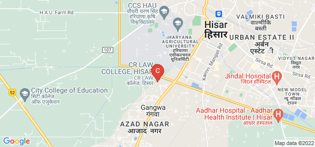 C.R. College of Education HISAR, Rajgarh Rd, Quarter Colony, Azad Nagar, Hisar, Haryana, India
