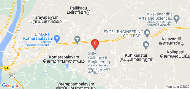 SSM College Of Engineering, Komarapalayam, Namakkal, Tamil Nadu, India