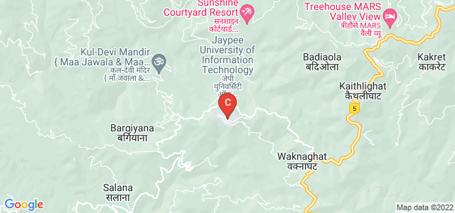 Jaypee University of Information Technology, Waknaghat, Himachal Pradesh, India