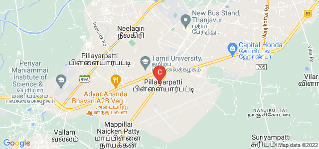 National Institute of Food Technology, Entrepreneurship and Management - Thanjavur (NIFTEM-T), National Highway 36, Pillaiyarpatti, Tamil Nadu, India