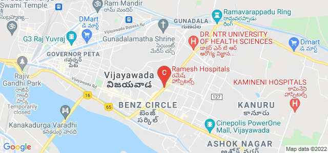 Sai Baba Temple Bus Stop, National Highway 16, Siddhartha Nagar, Benz Circle, Vijayawada, Andhra Pradesh, India