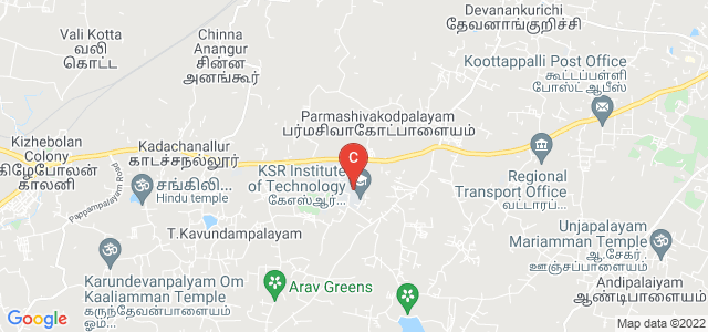 KSR POLYTECHNIC COLLEGE, Namakkal, Tamil Nadu, India