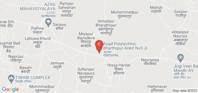 Azad Polytechnic Bharthipur, Palhna, Azamgarh, Uttar Pradesh, India