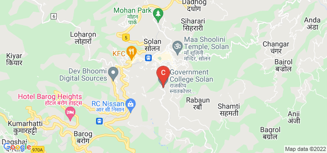 Government College Solan, Kathiala, Himachal Pradesh, India