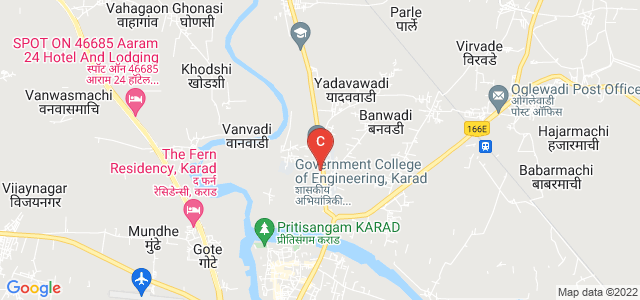 Government College of Pharmacy, Karad, Sadichha Colony, Vidyanagar, Karad, Maharashtra, India