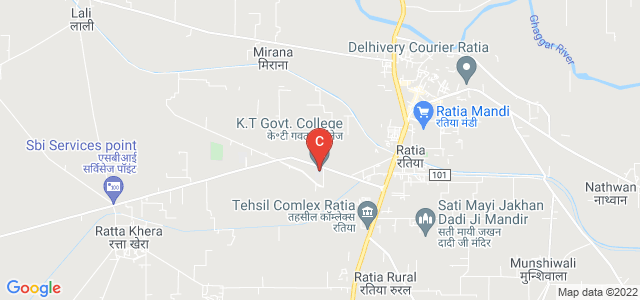 K.T Govt. College, Ratia Rural, Haryana, India