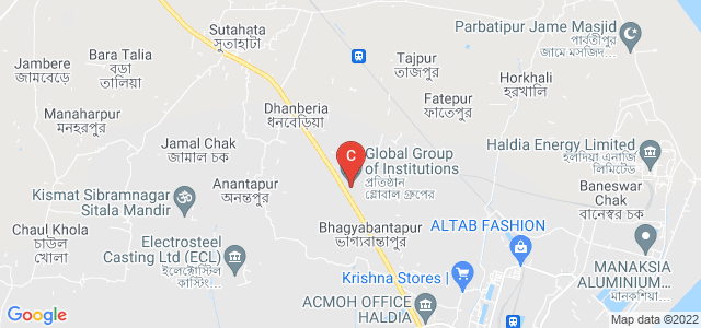 Global Group of Institutions, Haldia - Tamluk - Mechada Road, Haldia, West Bengal, India
