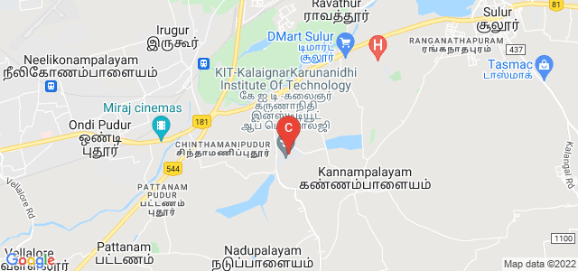 KIT-KalaignarKarunanidhi Institute Of Technology, Pallapalayam, Kannampalayam, Coimbatore, Tamil Nadu, India
