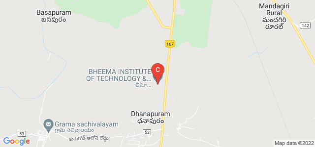 BHEEMA INSTITUTE OF TECHNOLOGY & SCIENCE, Bellary - Adoni Road, Dhanapuram, Andhra Pradesh, India