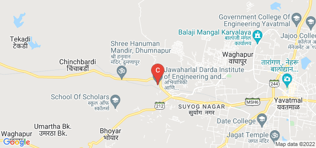 Jawaharlal Darda Institute Of Engineering And Technology, Lohara, MIDC, Yavatmal, Maharashtra, India