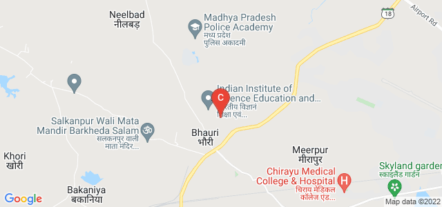 Indian Institute of Science Education and Research Bhopal, Bhopal Bypass Rd, Bhauri, Madhya Pradesh, India