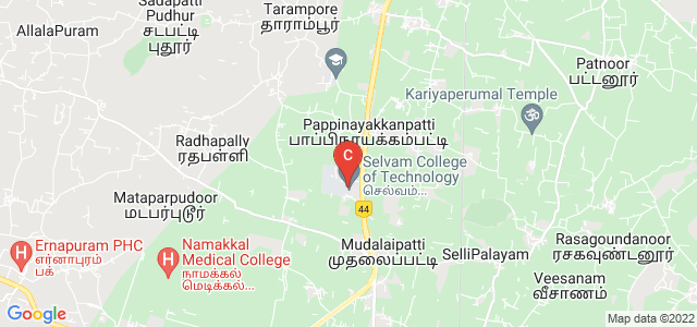 Selvam College of Technology, Ponnusamy Nagar, Namakkal, Tamil Nadu, India