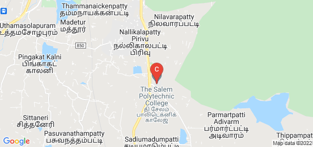 The Salem Polytechnic College, Gajjalnaickenpatti - Seshanchavadi Road, Gajjalnaickenpatti, Salem, Tamil Nadu, India
