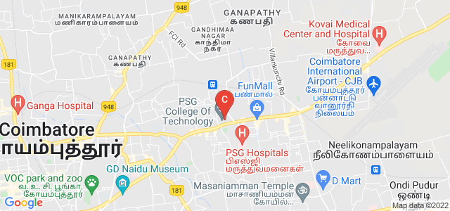 PSG Polytechnic College, Avinashi Road, Peelamedu, Coimbatore, Tamil Nadu, India