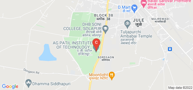 A. G. Patil Polytechnic Institute , Solapur, Vijapur Road, Opp. SRP Camp, Soregaon, Solapur, Maharashtra, India