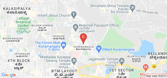 Koramangala Club Road, Koramangala 6th Block, Koramangala, Bengaluru, Karnataka 560095, India