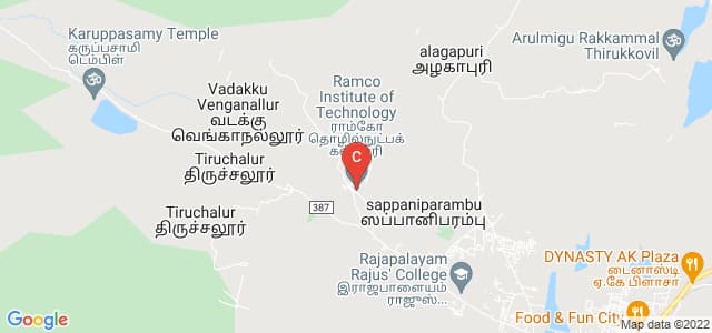 Ramco Institute of Technology, Rajapalayam, Tamil Nadu, India