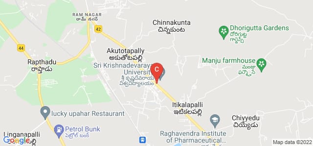 Sri Krishnadevaraya University, Anantapuram, Andhra Pradesh, India
