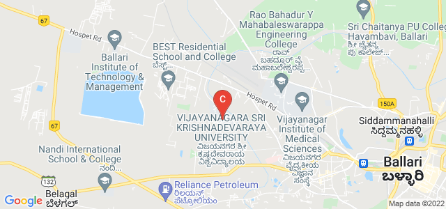 Vijayanagara Sri Krishnadevaraya University, Kuvempu Nagar, Bellary, Karnataka, India