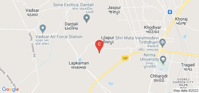 Sabarmati University, Sardar Patel Ring Road, Ognaj, Ahmedabad, Gujarat, India