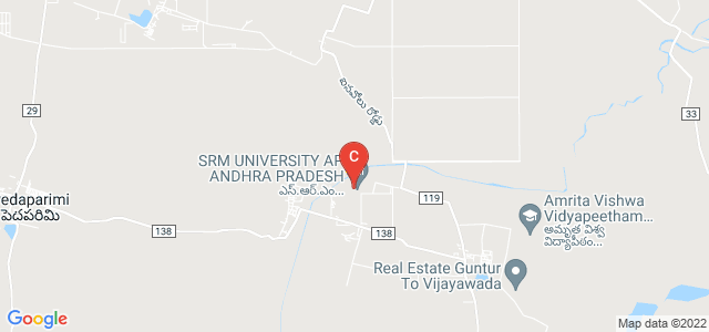 SRM University AP Amravati, Mangalagiri Neerukonda Tadikonda Road, Mangalagiri, Mandal, Andhra Pradesh, India